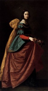 Santa Isabel de Portugal (1638-42) Museo del Prado, Madrid.